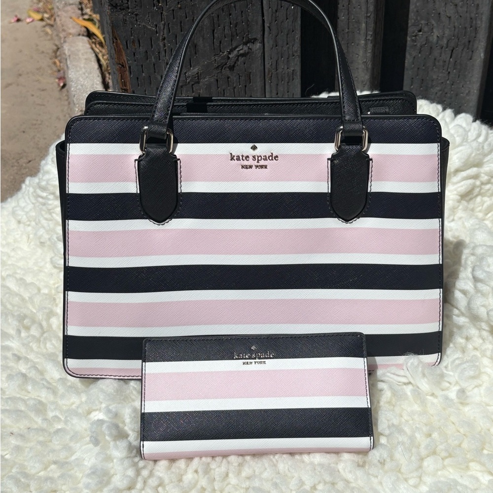 Brand New Kate Spade Satchel with Matching Wallet